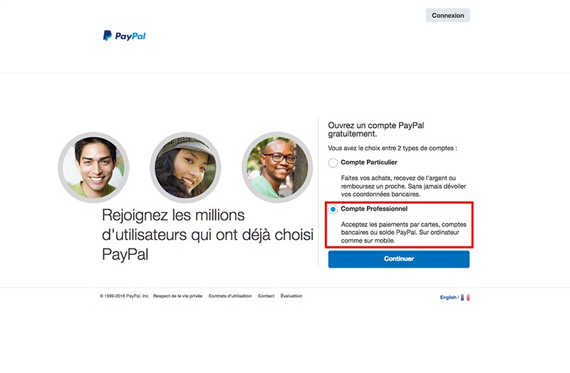 Comment créer un compte Paypal Professionnel ? | E-ecommerce