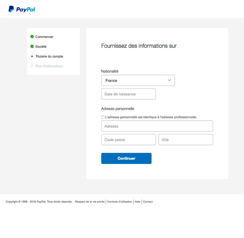 Comment créer un compte Paypal Professionnel ? | E-ecommerce