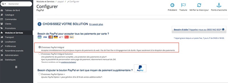 Paypal - Comment configurer mon compte sur ma boutique Panierdachat