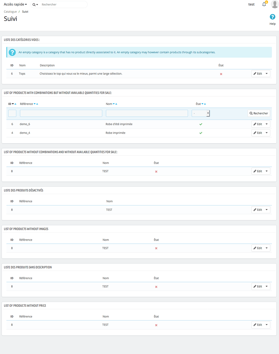 Les nouveautés du Back Office Prestashop 1.7 – Partie 1