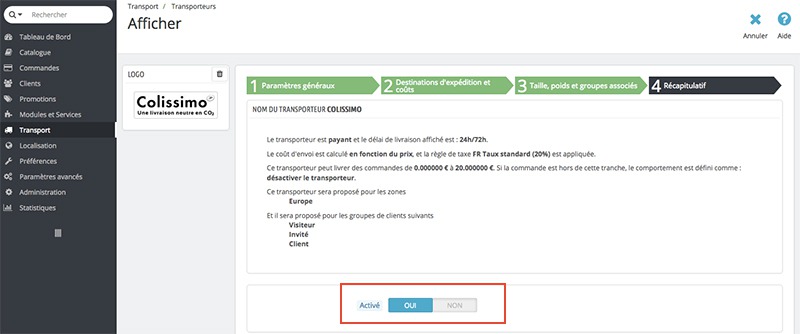 COMMENT AJOUTER UN TRANSPORTEUR DANS PRESTASHOP ?