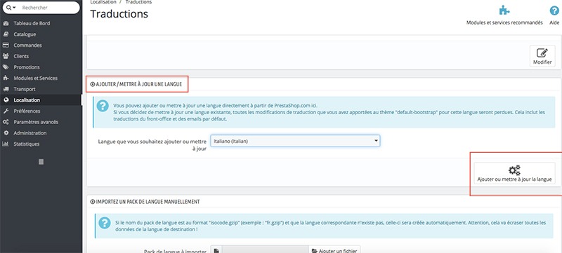 Comment insérer une nouvelle langue automatiquement | Prestashop 1.6 & 1.7