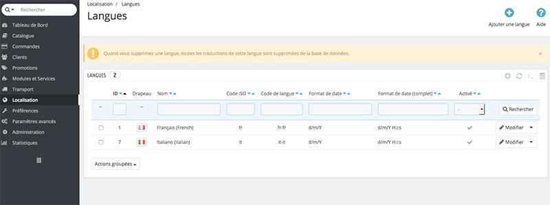 Comment insérer une nouvelle langue automatiquement | Prestashop 1.6 & 1.7