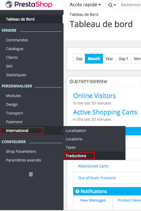 Comment modifier le message de Copyright en bas de page | Prestashop 1.7 ? 