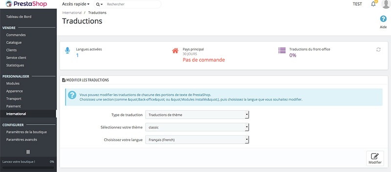 Comment modifier le message de Copyright en bas de page | Prestashop 1.7 ? 